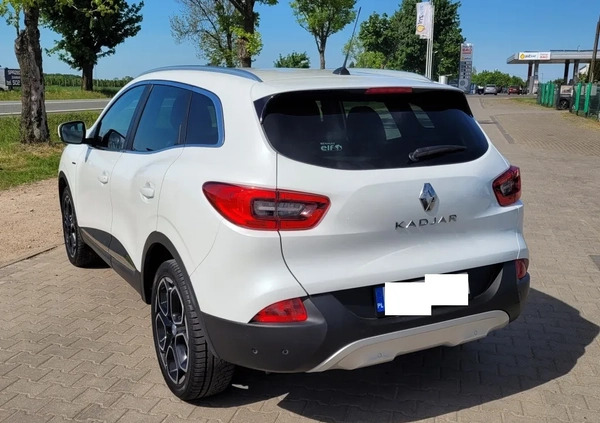 Renault Kadjar cena 64990 przebieg: 90000, rok produkcji 2018 z Kutno małe 781